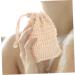 Mikinona 10pcs Net Bathing Soap Pouch Exfoliating Scrub Towel Bathing Supply Soap Foaming Ramie - Buy Online on SooperMarket.com
