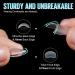 TOMICCA Short Almond French Edge Nail Tips - 240 pcs Clear Matte False Nails - 12 Sizes Half Cover Artificial Nails for Acrylic Extensions - Buy Online on SooperMarket.com