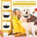 Dog Training Collar with Remote Sound & Vibration Training Modes USB Rechargeable IP67 Waterproof 1000FT Remote Range Remote Anti Bark Collar for Small Medium Large Dogs Orange - Buy Online on SooperMarket.com