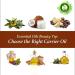 R V Essential Pure Chaulmoogra Carrier Oil 630ml (21oz)- Hydnocarpus Wightiana (100% Pure and Natural Cold Pressed) - Buy Online on SooperMarket.com