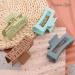HQ-SITE 8 Pack Large Rectangle Hair Claw Clips - Strong Hold Matte Square Clips for Women - Non-slip Big Jaw Clips - Neutral Colors - 4.1 Inches - Buy Online on SooperMarket.com