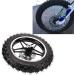 Front Wheel Tyre Durable Wear Resistant Front Wheel Assembly High Friction Rubber Metal for Off Road Vehicle - Buy Online on SooperMarket.com