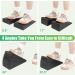 Adjustable Slant Board for Calf Stretching | 5 Angles Foot Stretcher for Physical Therapy | 480 lbs Capacity Foam Incline Board for Home Exercise - Buy Online on SooperMarket.com