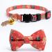 2 Pack Breakaway Christmas Cat Collars with Bow Tie - Red & Green - Buy Online on SooperMarket.com