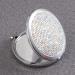 Lurrose Travel Wallet Bling Compact Mirror Round Folding Mirror Double- sided Cosmetic Mirror Portable Pocket Mirror Rhinestone Mirror for Travel and Home Use (Colorful White) Travel Mirror - Buy Online on SooperMarket.com