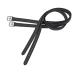 Solibel BUSSE Stirrup Leathers Soft-Curved dark brown fitting: stainless steel length 130 cm