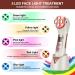 5 in 1 High Frequency Facial Machine | Rechargeable Microcurrent Wand for Facial Massage - Buy Online on SooperMarket.com