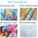 Beginner's Butterfly Stamped Cross Stitch Kit | Floral Cross-Stitch Patterns for Adults | DIY Embroidery Arts and Crafts 13.8''x13.8 - Buy Online on SooperMarket.com