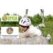 Girl's Pink Bike Helmet | Ages 3-10 | Adjustable & Multi-Sport | CPSC Certified - Buy Online on SooperMarket.com