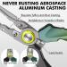 TRUSCEND Fishing Pliers Set with Zinger Retractor | Saltwater Resistant Teflon Coated | Multi-Function Fishing Gear | Hook Remover Split Ring Plier | Fly Fishing Tools | Fishing Gifts for Men - Alpine Green - Buy Online on SooperMarket.com