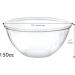 PLASTICPRO Disposable 150 Ounce Round Crystal Clear Plastic Serving Bowls - Pack of 2 | Party Salad & Chip Bowls - Snack & Candy Dish Container - Buy Online on SooperMarket.com