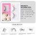 Skynest False Eyelashes - Dramatic Glitter Sequin Lashes for DIY Makeup - Perfect for New Year, Christmas, Halloween, Cosplay Party - 3 Pairs - Buy Online on SooperMarket.com