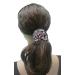 Crystal Flower Hair Holder Ponytail Barrettes Set of 3 - Blue, Rose, Brown | JCGY YY86900-5-3 - Buy Online on SooperMarket.com