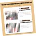 PLAFOPE 12pcs Lip Liner Eyeliner Makeup Lipliner Eyebrow Brush Angled Eye Shadow Pencils Lip Pencil Wooden - Buy Online on SooperMarket.com