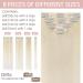 Silk-co Real Hair Extensions Hair Extensions Clip in Human Hair (8inches-45g #60 Platinum Blonde) 8pieces Straight -Basic Thickness-Thin Weft- Remy Hair Extensions 8 Inch #60 Platinum Blonde - Buy Online on SooperMarket.com