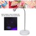 3W Small UV LED Nail Dryer | USB Gooseneck Cure Light for Gel Nails | Quick Dry Nail Extension Lamp - Buy Online on SooperMarket.com