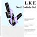 LKE Gel Nail Polish Kit with 72W UV Lamp | 6 Macaron Colors + Top & Base Coat | Manicure DIY Gifts for Women - Buy Online on SooperMarket.com