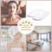 Anmerl Spa Slippers for Men and Women - Premium Bulk Hotel Slippers | Breathable Soft Cotton House Guest Slippers - Non Slip | Washable & Reusable - 10 Pairs (White) - Buy Online on SooperMarket.com