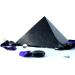 Heka Naturals 15cm Polished Shungite Pyramid | Black Stone Crystal for Home/Office Decor - Chakra Healing Meditation | 6 inch - Buy Online on SooperMarket.com