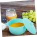 Beavorty 4pcs Silicone Wax Melter Bowl Set - Perfect for Facial Care Waxing & Beauty Mixing - Travel-Friendly Cosmetic Wax Pot Replacement - Buy Online on SooperMarket.com