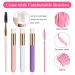 Eyelash Shampoo Cleanser Kit | Lash Extension Mousse & Accessories for Home Salon Use | Complete Eyelash Care Set with USB Mini Fan Brushes & Makeup Remover Pad - Buy Online on SooperMarket.com