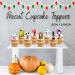 Nightmare Christmas Cupcake Toppers PRECUT Optional - Halloween Theme Edible Cake Decorations Nightmare Birthday Decorations Nightmare Cake Topper NMBC Cupcake Toppers (PRECUT Pack of 12) - Buy Online on SooperMarket.com