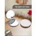 Getinbulk Compact Mirror Set - 12 Pc Round Double-Sided Magnification PU Leather in White 2.8 - Buy Online on SooperMarket.com