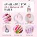Saviland Nail Foil Glue - 15ml Transfer Gel for Nail Foil Sheets | Acrylic Nail Kit | DIY Manicure Decoration - Buy Online on SooperMarket.com