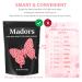 Madors 1lb Hard Wax Beads Kit with Applicator Sticks - Hair Removal Wax Beans for Full Body - Pink Wax Melt Warmer - Buy Online on SooperMarket.com