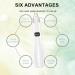 Blackhead Extractor Blackhead Remover Skin Tag Removal Kit with 5 Probes Pore Extractor Portable Pimple Extractor Rechargeable USB Port 3 Speeds Control for Women and Men White - Buy Online on SooperMarket.com