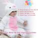 Doladola Baby Romper Onesie with Hood | Animal Theme | 6-12 Months | White Rabbit Design - Buy Online on SooperMarket.com