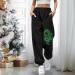 WILLBEST Womens Lounge Sport Gym Jogger Sweatpants Loose Elasticated High Waist Trousers Causal Yoga Sweat Jog Pants Jogging Bottoms Activewear 3XL 1286-djufh-5-green - Buy Online on SooperMarket.com