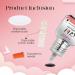 Buy 5ml Individual Eyelash Extension Glue - 2-3s Drying Long Lasting Cluster Lash Supplies DIY Self Application Includes Brushes Black - Buy Online on SooperMarket.com