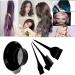 Hair Coloring Tools Kit - 26 Pcs, Beauty Salon DIY Hair Dye Color Brush, Bowl Set, Shawl, Comb, Gloves - Disposable & Convenient - Buy Online on SooperMarket.com