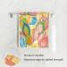 Vdsrup Beach Flip Flops Hand Towels - Summer Seashell Starfish Design - Soft Kitchen Tea Towel - 16 X 30 in - Housewarming Gift - Buy Online on SooperMarket.com