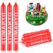 TNT Themed Birthday Candles 12 Pieces Dynamite Cake Toppers for Video Game Party and Graduation Celebration - Buy Online on SooperMarket.com