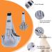 Puppy Sling Dog Carriers Puppy Sling Dog Sling Hands-free Sling Pet Dog Cat Bag for Walking Subway Travel Outdoor Grey-01 - Buy Online on SooperMarket.com