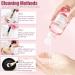 3 in 1 Makeup Brush Cleaning Set - Professional Silicone Cleaner Mat & Washing Bowl | Multifunctional Drying Basket - 150ml/5.12fl.oz - Pink - Buy Online on SooperMarket.com