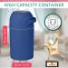 Baby Diaper Pail Patented Odor-Stop System Use Any Garbage Bag One Hand Free Lever Roll of Bag incld. (Cobalt Blue) - Buy Online on SooperMarket.com