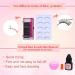325 PCS Professional Lash Extension Supplies Kit - Pink | Lash Fan Clusters, Glue, Remover, Tweezers | Ideal for Beginners - Buy Online on SooperMarket.com