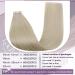 LAAVOO Tape In Extensions - Seamless Real Hair 40cm Blond #613 50G 20PCs Remy Hair for Ultimate Volume - Buy Online on SooperMarket.com