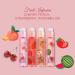 Bellapierre Cosmetics 4-Piece Natural Lip Oil Kit | Moisturizing Fruit-Flavored Lip Gloss Set with Rollerball Applicator | Shop Internationally - Buy Online on SooperMarket.com