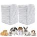 50Pcs Large Dog Pee Pads 18 x 24 Inch Puppy Pads Pet Training Pads 5-Layer Disposable Strong Absorption Pads Bamboo Charcoal Leakproof Cage Liners for Doggie Kittens Rabbits