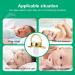 Portable Golden Crown Rhinestone Pacifier for Toddlers - Stylish Baby Pacifier with Chain Clip (Letter C) - Shop Internationally - Buy Online on SooperMarket.com