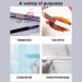 CLZYLRS Diagonal Seam Tape - Waterproof Sewing Basting Tape for Sewing Machine - 14 Inch Seam Guide - Buy Online on SooperMarket.com
