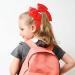 Shop 2 Pieces Large Red Loop Hair Ties - Perfect Cheerleader Hair Accessories for Women & Girls - Ideal for Christmas Parties - Buy Online on SooperMarket.com