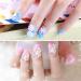 Saviland 3D Sculpture Gel Nail Art Kit - 12pcs Carving Gels for Decoration Patterns in White Pink Red Blue Black - 0.28oz - Buy Online on SooperMarket.com