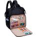 HOMEST Knitting Bag Backpack - Large Yarn Holder with Custom Front Pocket - Black - Buy Online on SooperMarket.com