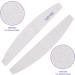 FRIUSATE 10-Piece White Nail Buffer Block & File Set - Nail File Sanding Blocks for Natural, Acrylic, and Gel Nails - Buy Online on SooperMarket.com