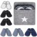 Tumnea felt slippers set slipper guests HOCHUTE HOTELLIPTER FLEECE FELZ HOUSES SACKARABLE WASE TIRSE TIRST HOUSE FIRST HOUSES FOR FAMILY SPA guests Hotels travel-6 pairs